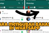 mengganti bahasa di whatsapp